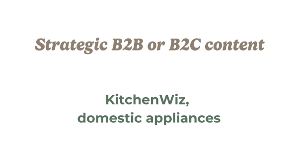 Link to sample newsletters in copywriter's portfolio