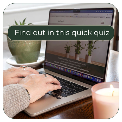 Cover image for blog post on website copywriting services.